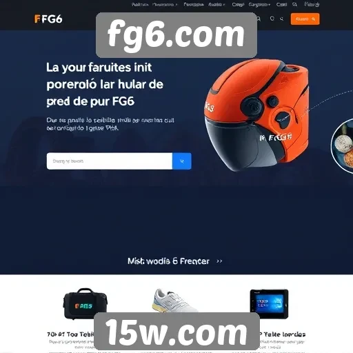 Experiência do usuário no site fg6.com é destacada